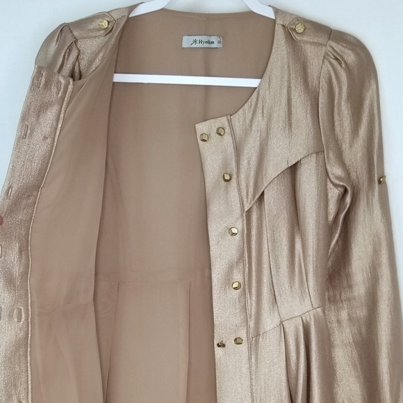 Hyelim Button Down Dress Size Small - Picture 4 of 7